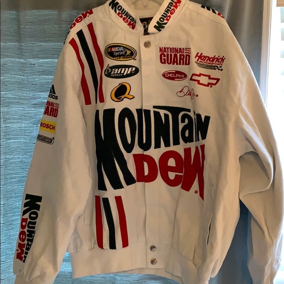 Mountain Dew Nascar Jacket Dale Jr 